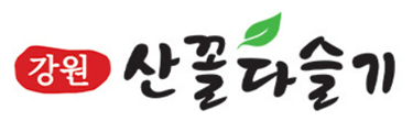 산꼴다슬기 로고